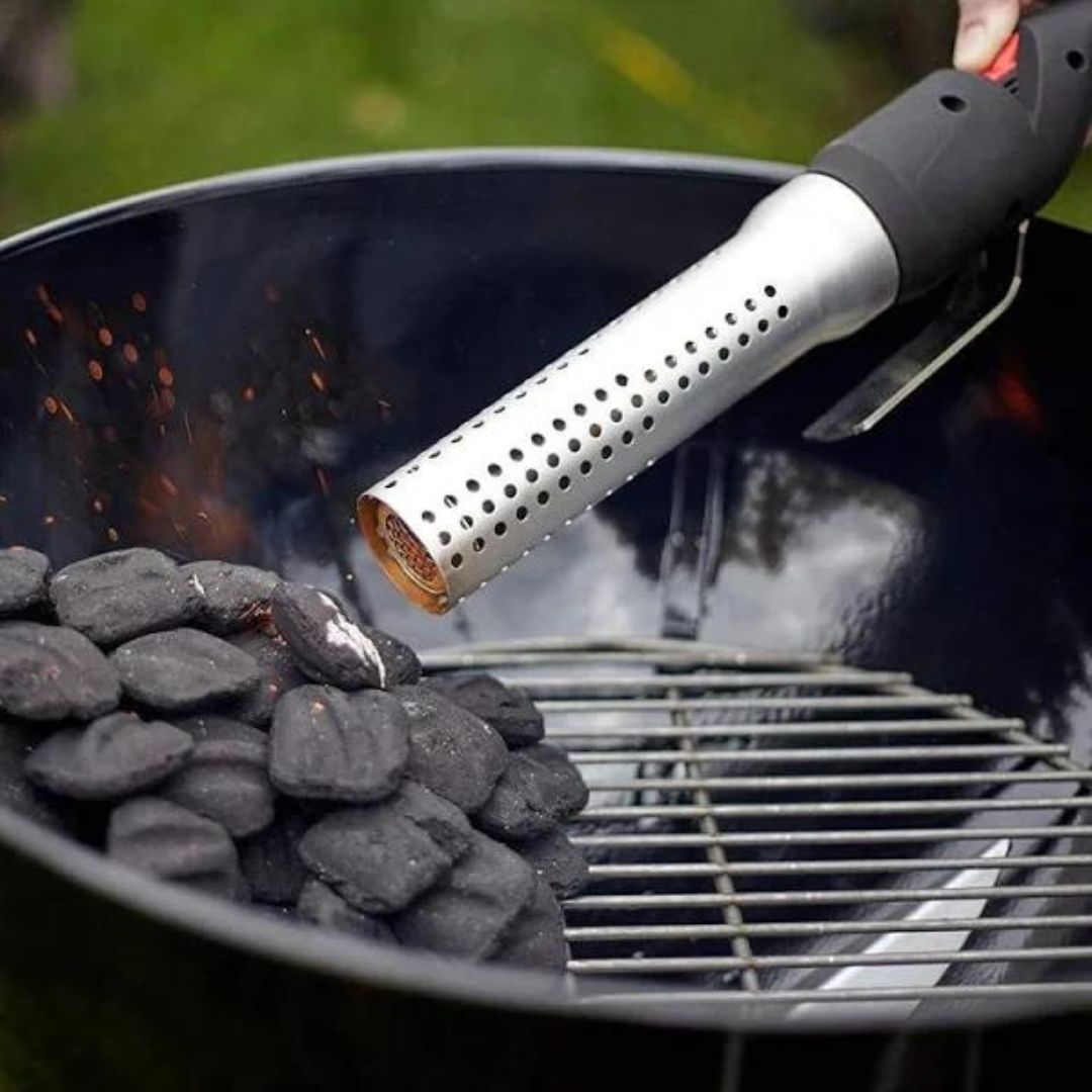 Electric charcoal outlet starters