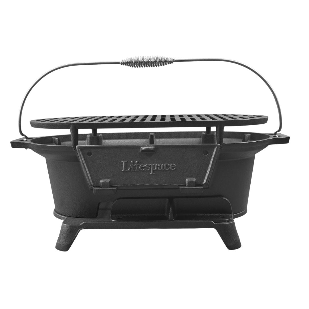 Lifespace 'Japanese Style BBQ' Cast Iron Hibachi Braai