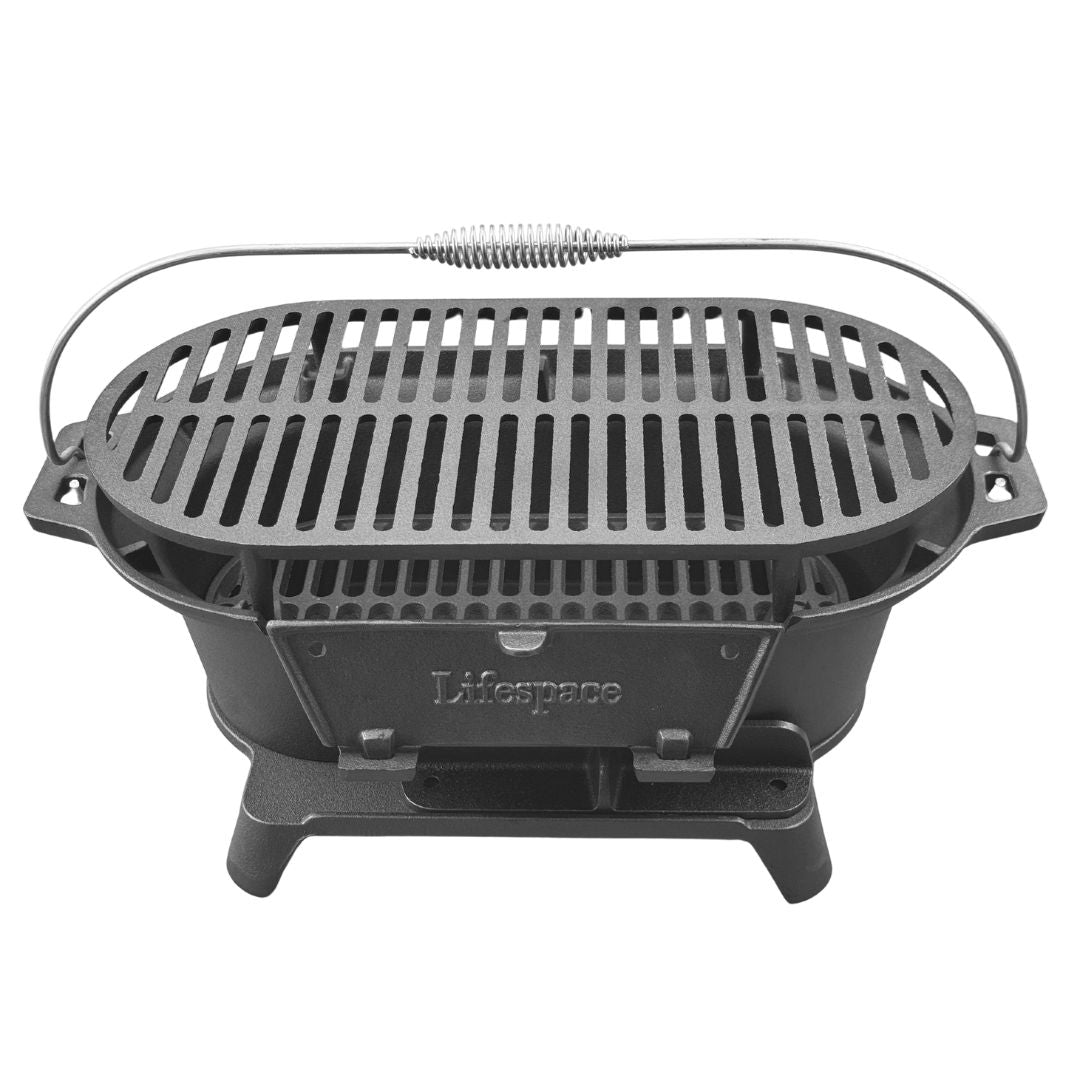 Lifespace 'Japanese Style BBQ' Cast Iron Hibachi Braai