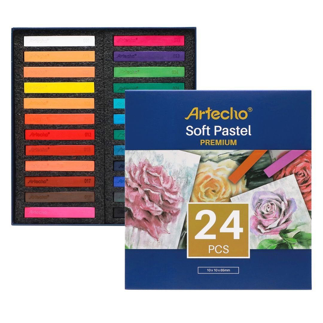 Artecho Soft Pastel 24 colours Professional Range - Lifespace