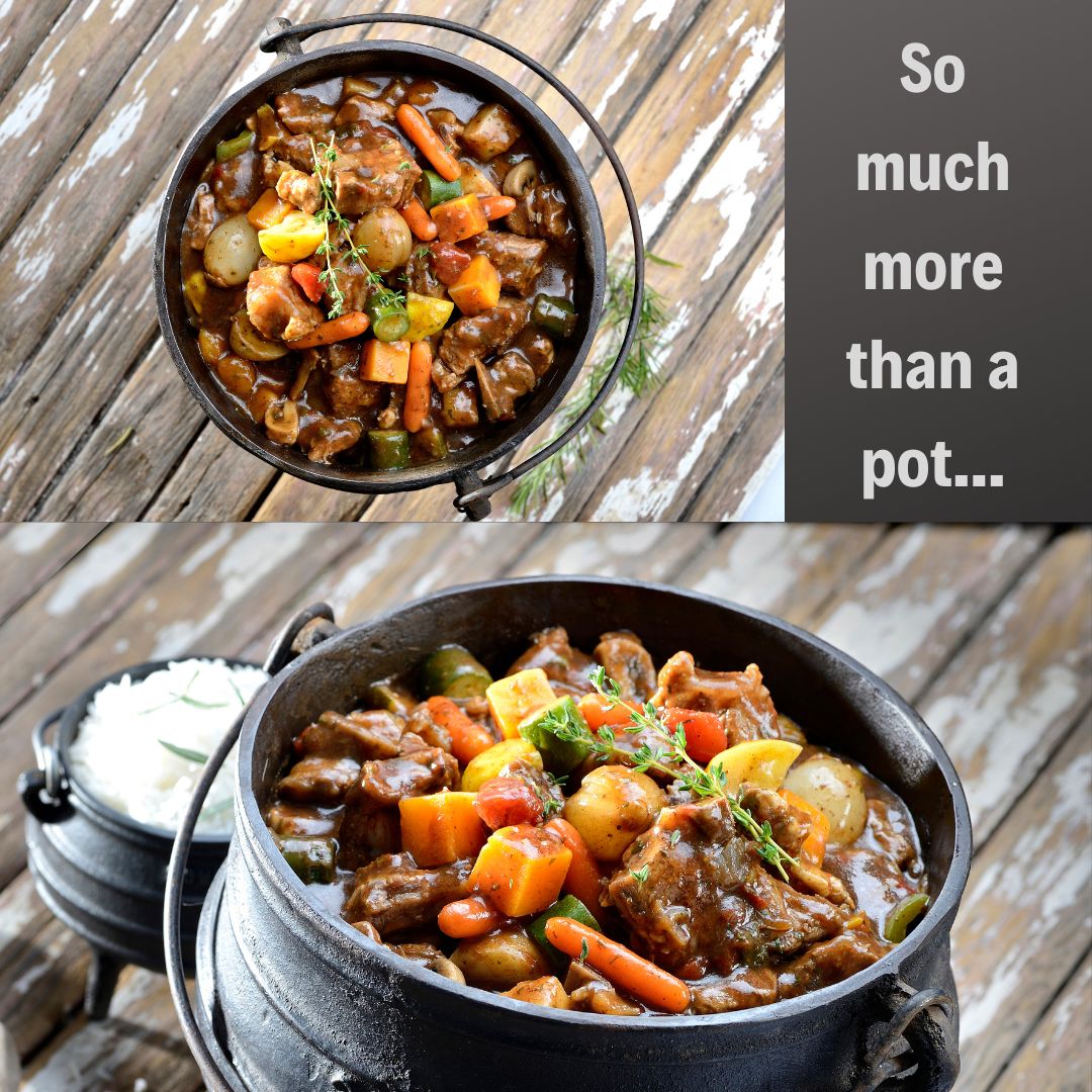 Lifespace Cast Iron No 1/4 Potjie Pot (2 - Pack) - Lifespace