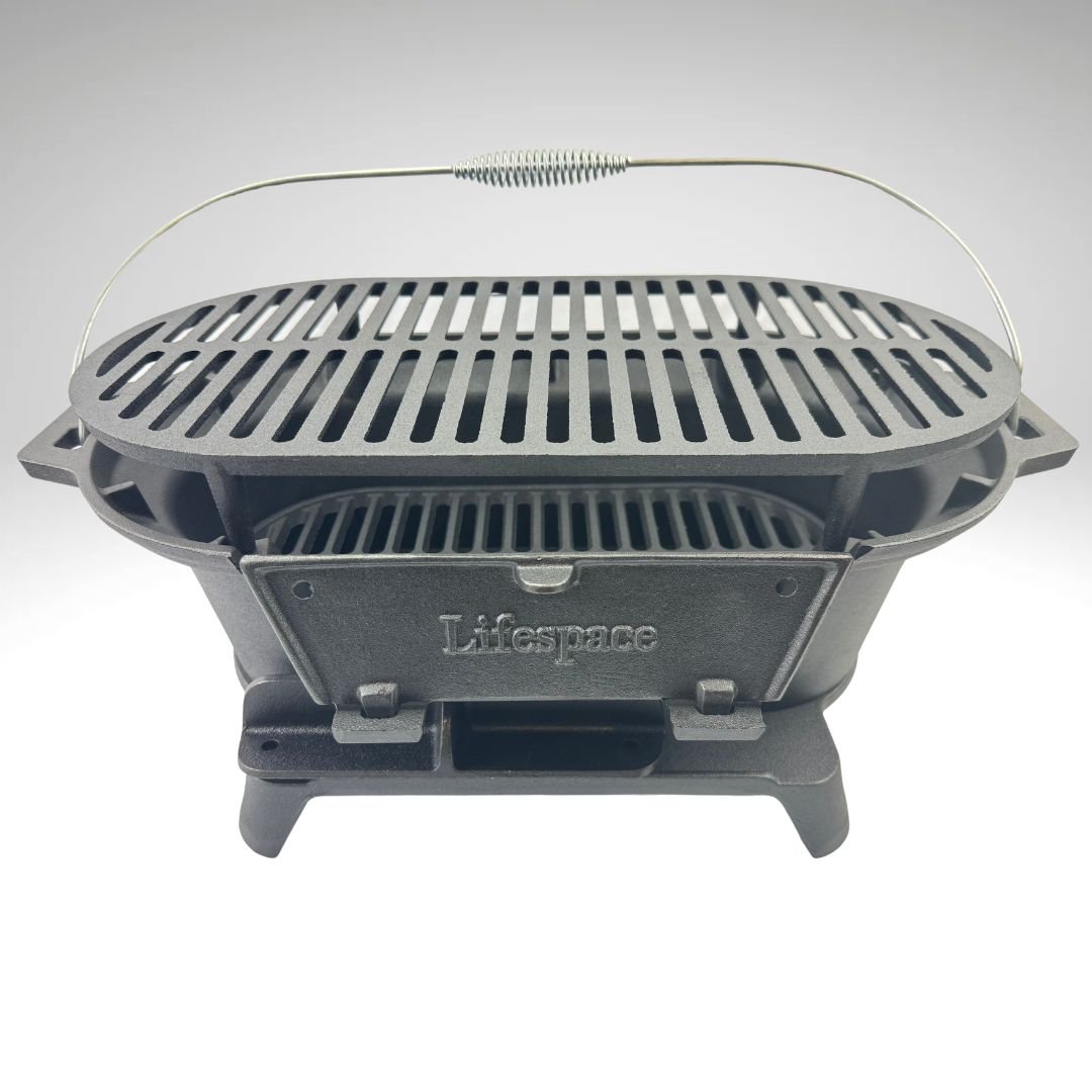 Lifespace 'Japanese Style BBQ' Cast Iron Hibachi Braai - Lifespace