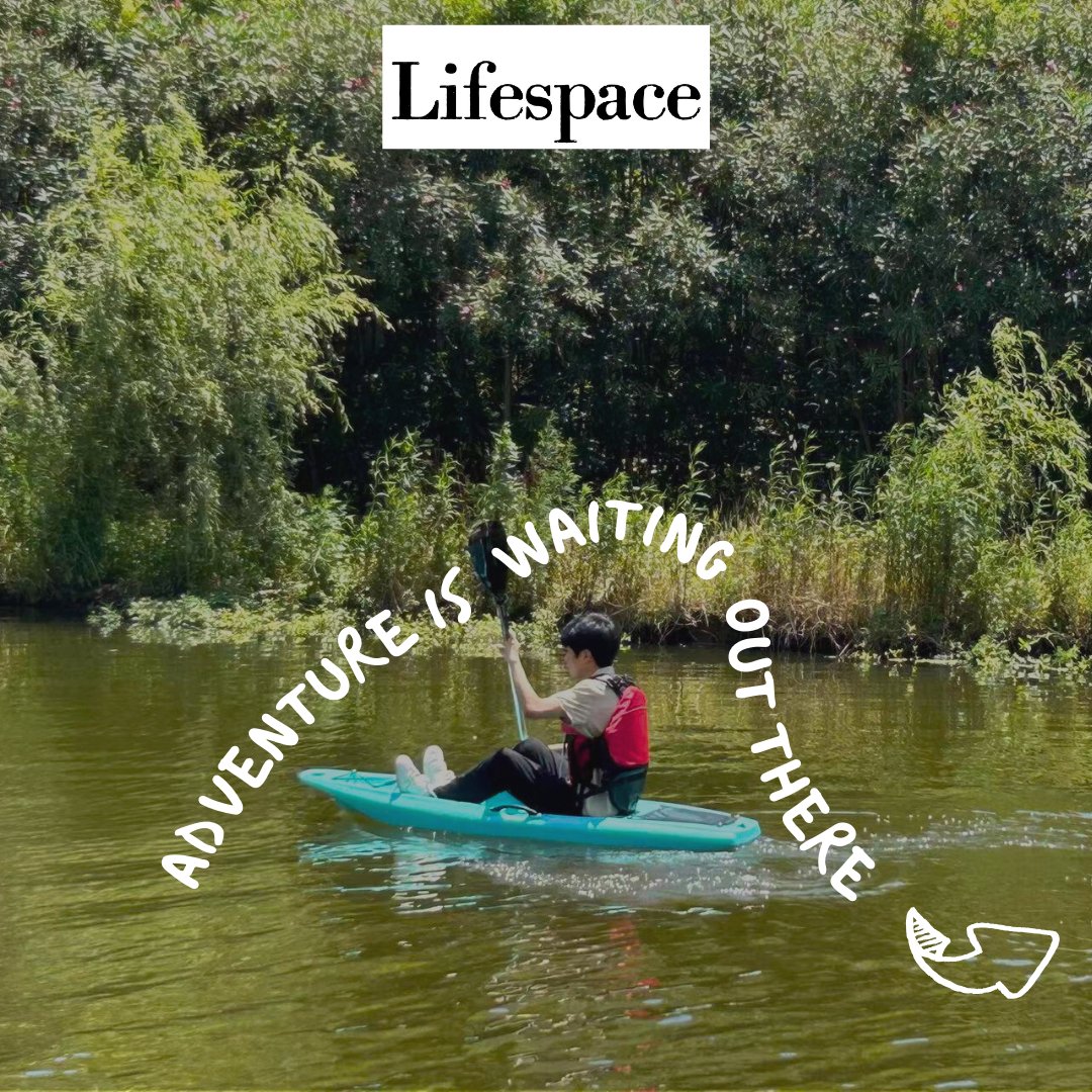 Lifespace Junior Adventure Kayak with Paddle - Lifespace