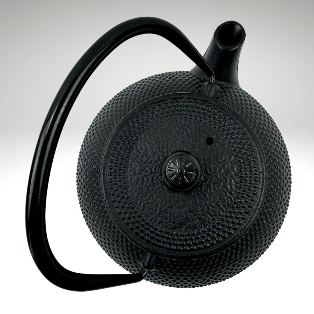 Lifespace Luxury Black Cast Iron 600ml Tea Infuser Teapot - Lifespace