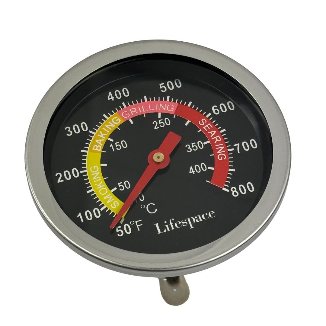 Lifespace Universal Replacement Braai Thermometer - Colour Face - Lifespace