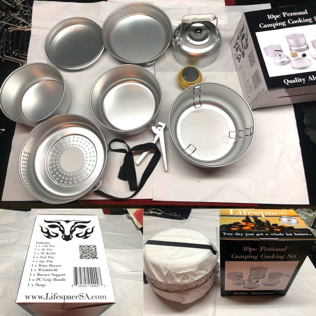 Hiking clearance cooking set