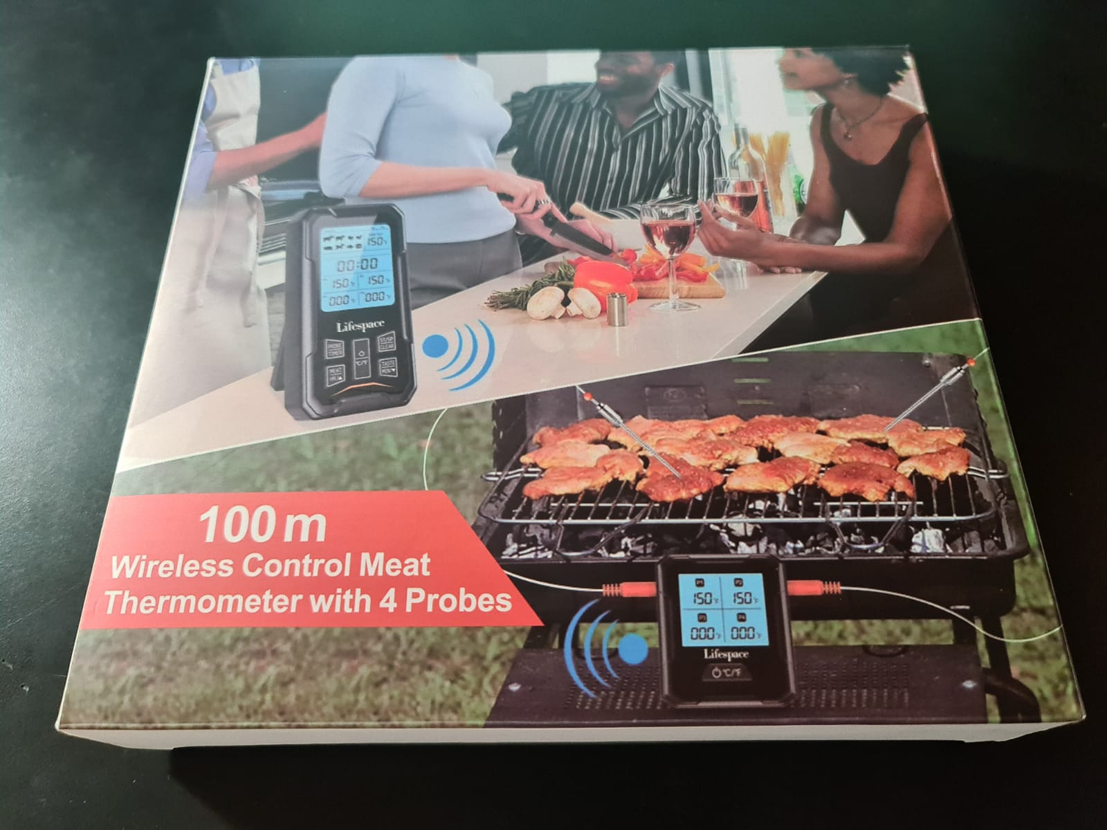 Expert grill meat on sale thermometer