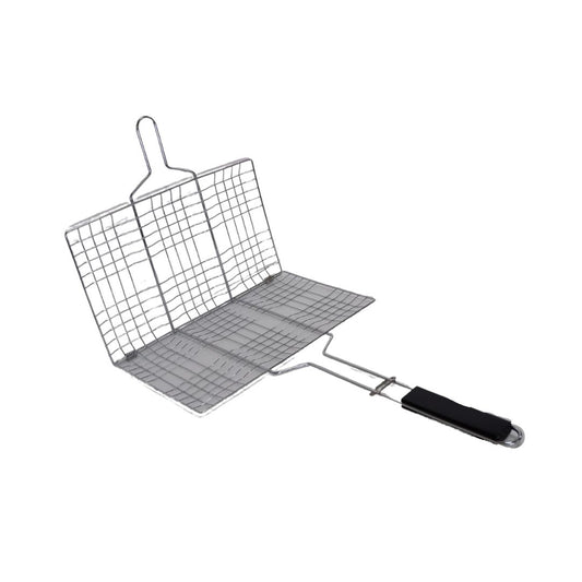 Lifespace Braai Grid Basket - Chrome - Lifespace