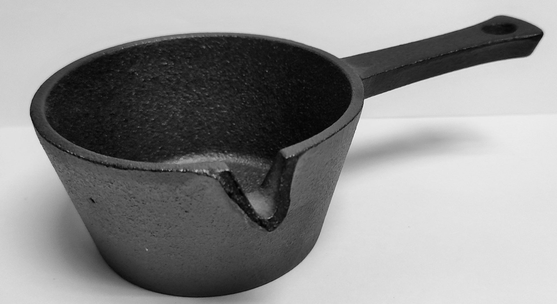 Cast Iron Sauce Pot & Basting Brush — The Kitchen by Vangura