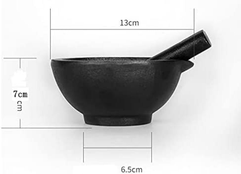 Lifespace Cast Iron Mortar & Pestle - Lifespace