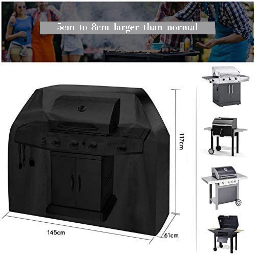 Lifespace Lightweight 2 3 Burner BBQ Braai Cover 145cm