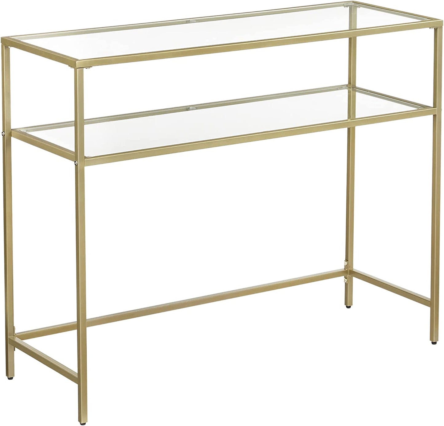 Lifespace Quality Console Hall Table with Gold Frame - Lifespace