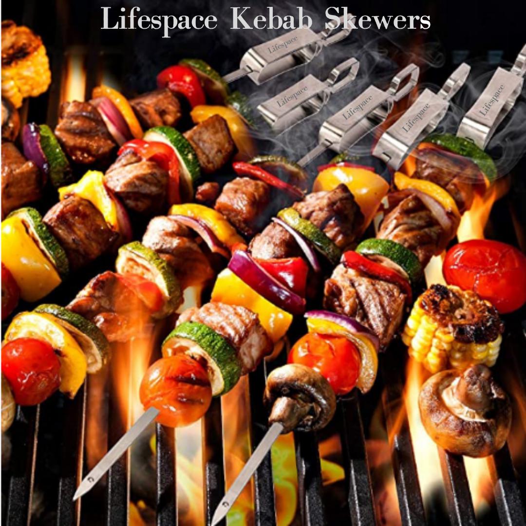 Stainless steel kebab skewers sale